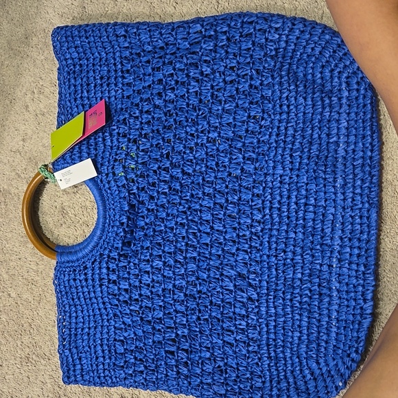 Tabitha Brown knit beach bag - Picture 1 of 3